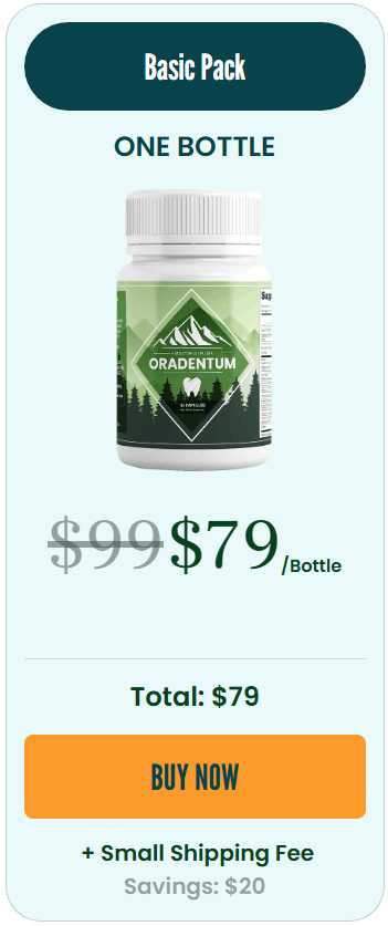 Oerder Oradentum 1 Bottle